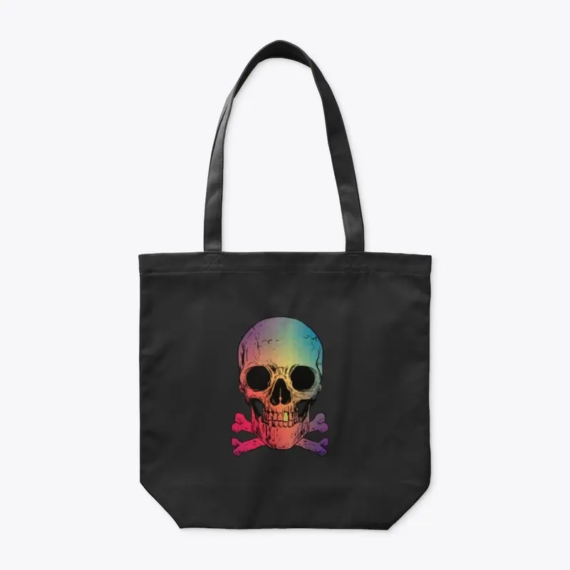 Rainbow skull