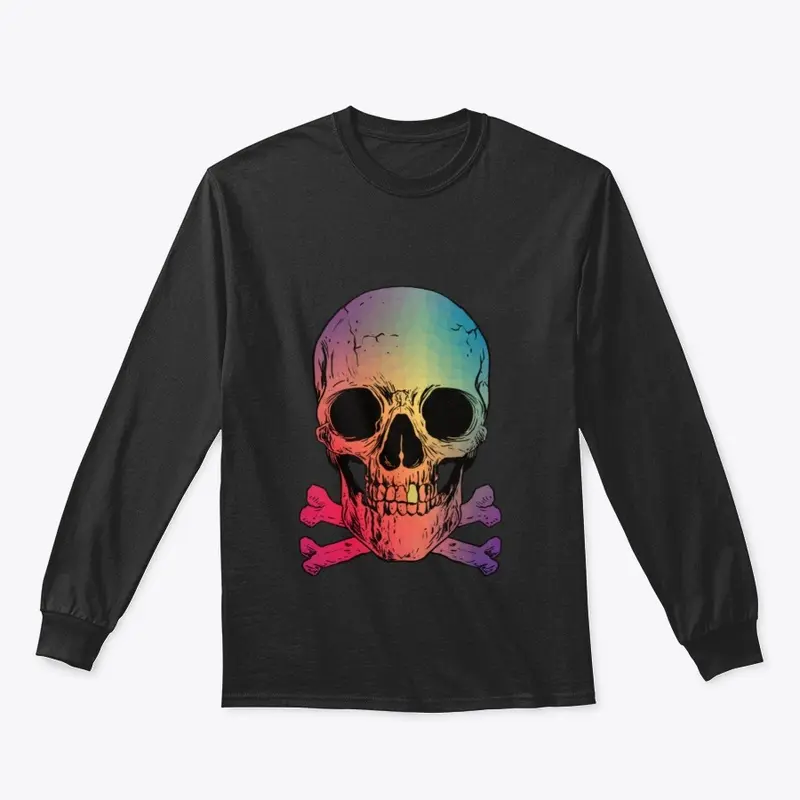 Rainbow skull