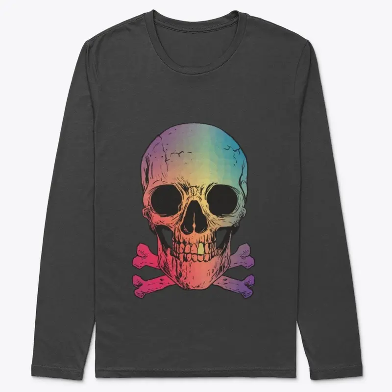 Rainbow skull