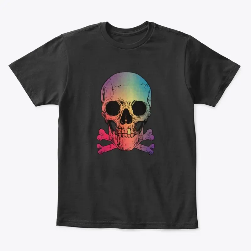 Rainbow skull