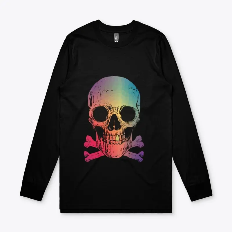 Rainbow skull